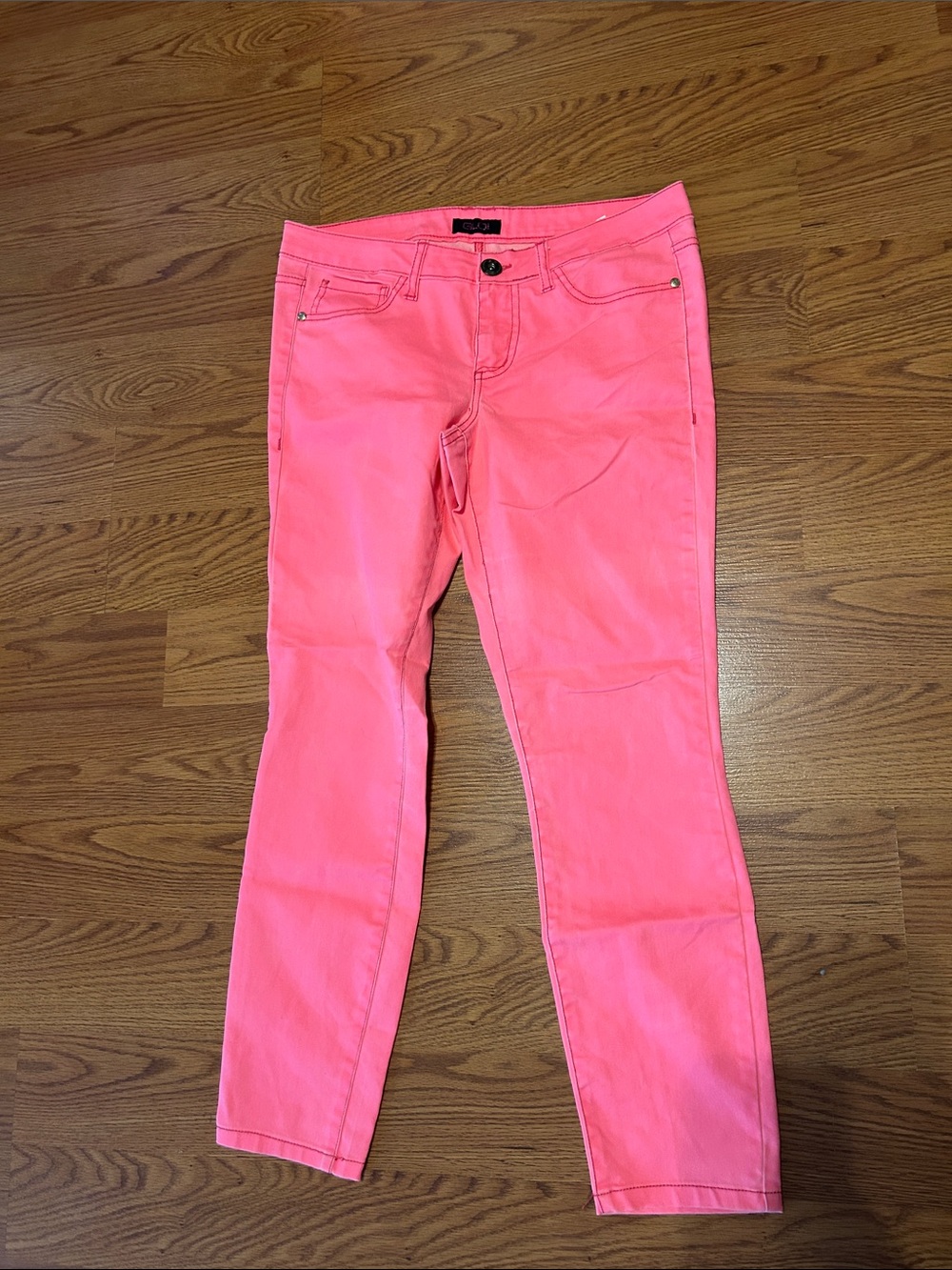 GLO jeans Bright Pink Skinny Jeans